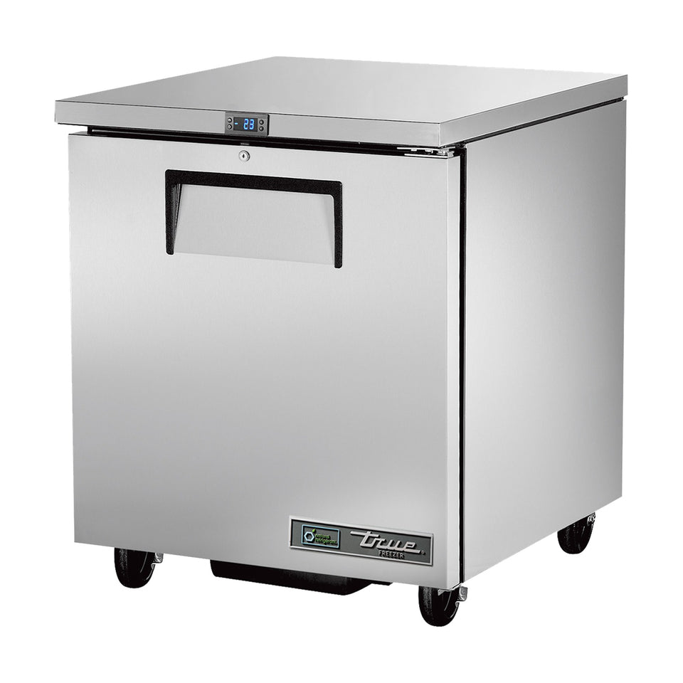 True Refrigeration Undercounter Foodservice Freezer - 1 Solid Swing Door - TUC-27F-HC