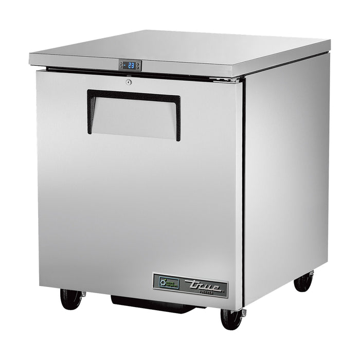 True Refrigeration Undercounter Foodservice Freezer - 1 Solid Swing Door - TUC-27F-HC