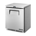 True Refrigeration Undercounter Foodservice Refrigerator - 1 Solid Swing Door - TUC-24-HC