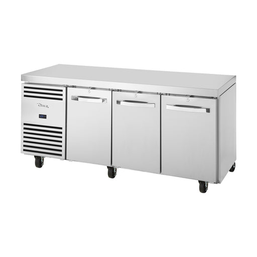 True Refrigeration 1/1 GN Counter Freezer - 3 Section - TCF1/3-CL-SS-DL-DR-DR