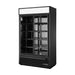 True Refrigeration Visual Retail Merchandiser Refrigerator - Reduced Depth - 2 Full Glass Swing Doors - TVM-48SL-HC~VM01