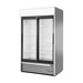 True Refrigeration Upright Retail Merchandiser Refrigerator - 2 Full Glass Slide Doors - GDM-41-HC-LD