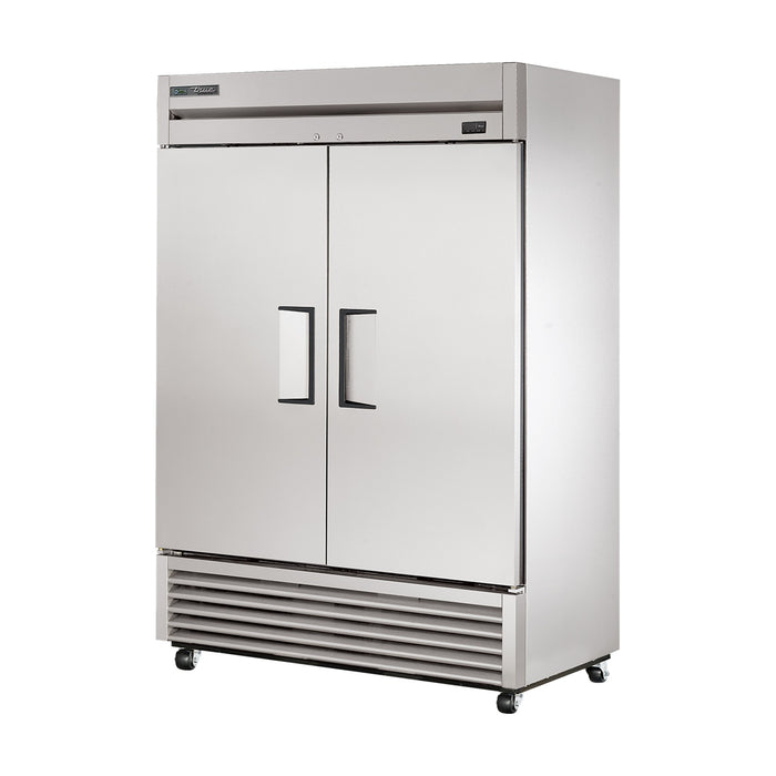 True Refrigeration Upright Foodservice Refrigerator - 2 Full Solid Swing Doors - T-49-HC
