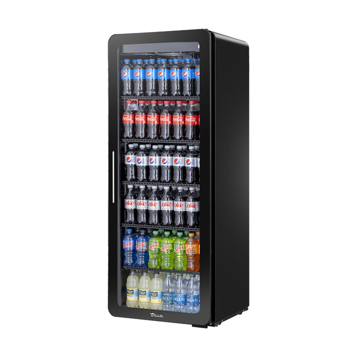 True Refrigeration Contemporary Visual Merchandiser - 1 Glass Swing Door - CVM-13-HC