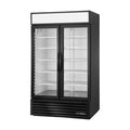 True Refrigeration Upright Retail Merchandiser Refrigerator - 2 Full Glass Swing Doors - GDM-43-HC~TSL01