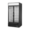 True Refrigeration Upright Retail Merchandiser Refrigerator - 2 Full Glass Swing Doors - GDM-35-HC~TSL01