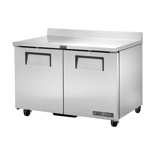 True Refrigeration Worktop Counter Freezer - 2 Solid Swing Doors - TWT-48F-HC