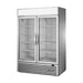 True Refrigeration Upright Retail Merchandiser Freezer - 2 Full Glass Swing Doors - GDM-49F-HC~FGD01
