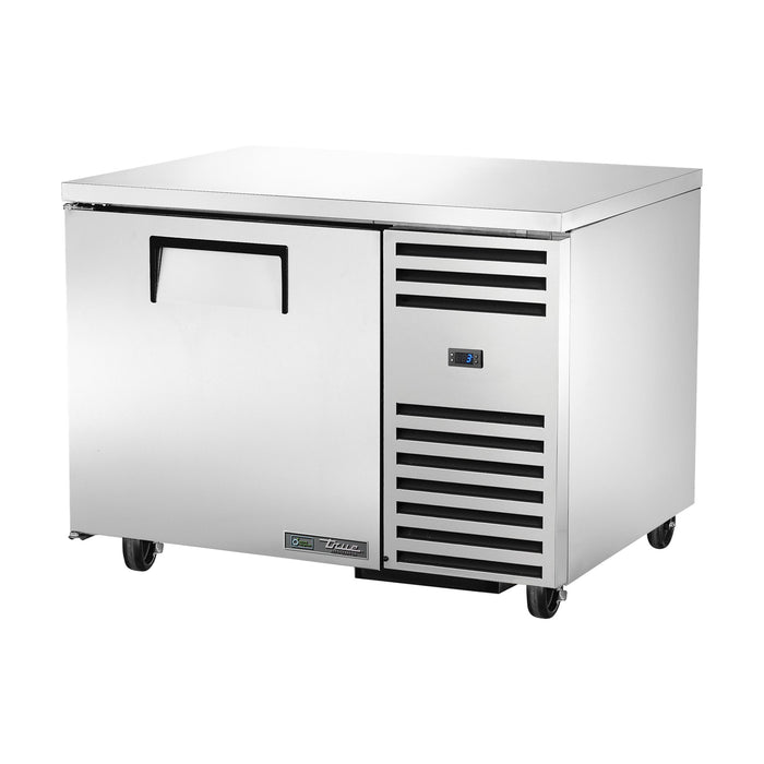 True Refrigeration Deep Undercounter Refrigerator - 1 Solid Swing Door - TUC-44-HC