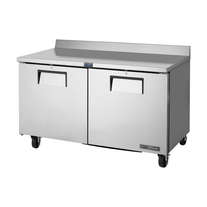 True Refrigeration Worktop Counter Freezer - 2 Solid Swing Doors - TWT-60F-HC