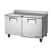 True Refrigeration Worktop Counter Freezer - 2 Solid Swing Doors - TWT-60F-HC