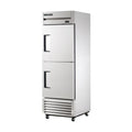 True Refrigeration Upright Foodservice Refrigerator - 2 Half Solid Swing Doors - T-23-2