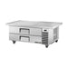 True Refrigeration Under-Equipment Refrigerator - 2 Drawers - Extended top - TRCB-52-60-HC