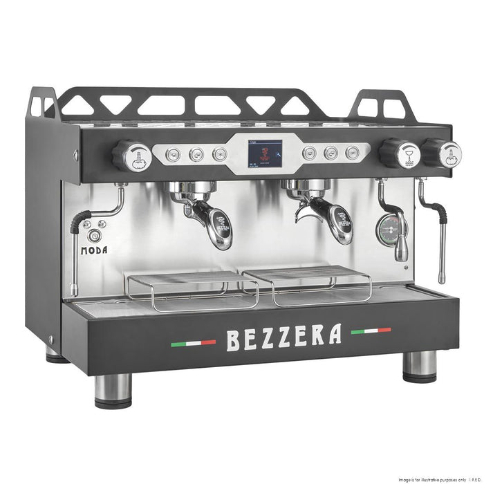 Bezzera 2 Group Moda DE PID Espresso Machine - BZMODAPID2B