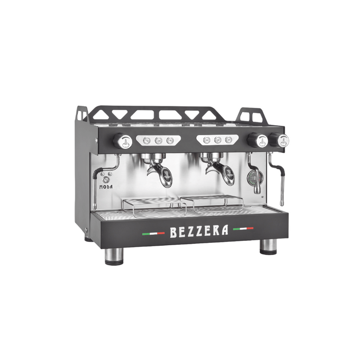 Bezzera Moda DE 2 Group Espresso Machine Black - MODADE2B