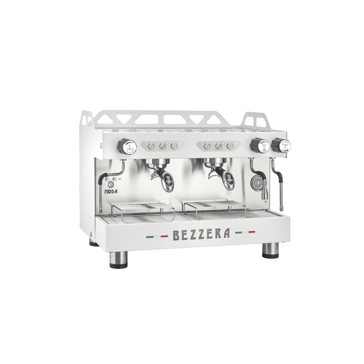 Bezzera Moda DE 2 Group Espresso Machine White - MODADE2W