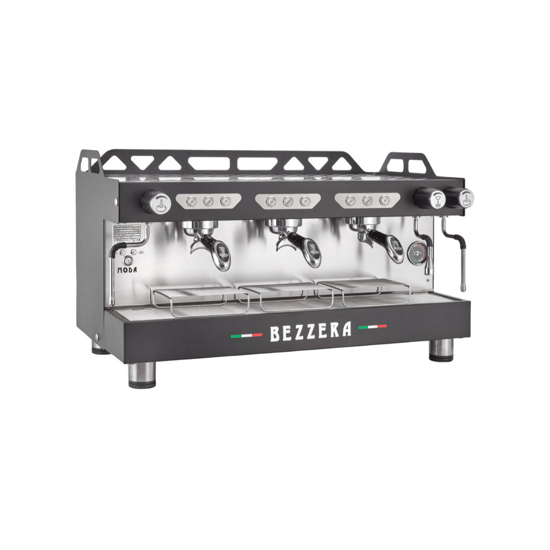 Bezzera Moda DE 3 Group Espresso Machine Black - MODADE3B