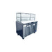 Atosa 2 Door Sandwich Bar With Glass Canopy 1225MM - MSF8302G