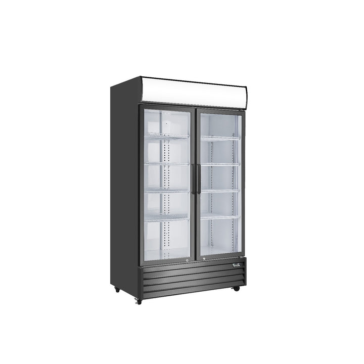 Atosa Double Glass Door Mounted Fridge - P1000WB-A