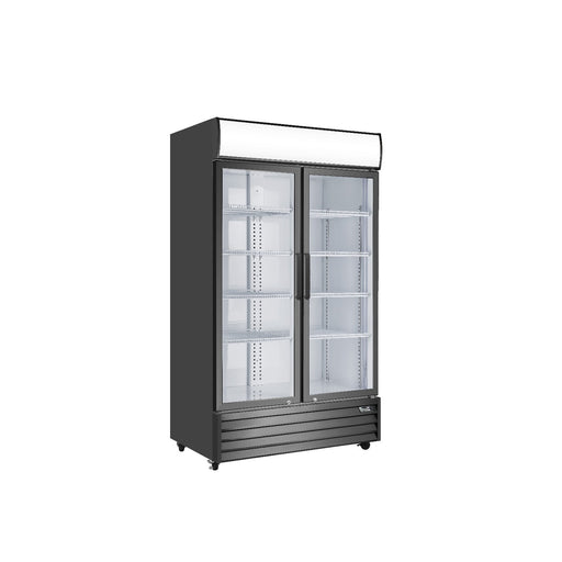 Atosa Double Glass Door Mounted Fridge - P1000WB-A