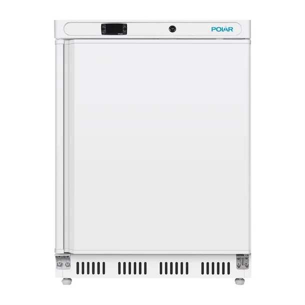 Polar C-Series 1 Solid Door Under Counter Fridge White 150L - PC001-A