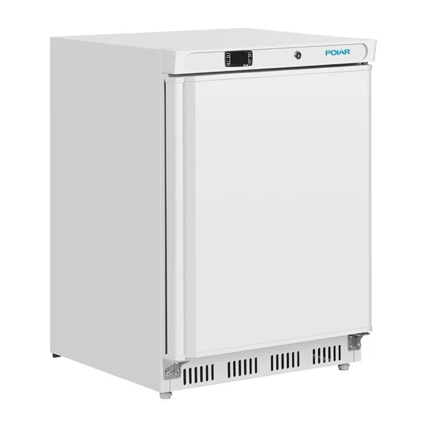 Polar C-Series 1 Solid Door Under Counter Fridge White 150L - PC001-A