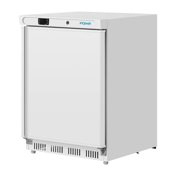 Polar C-Series 1 Solid Door Under Counter Fridge White 150L - PC001-A