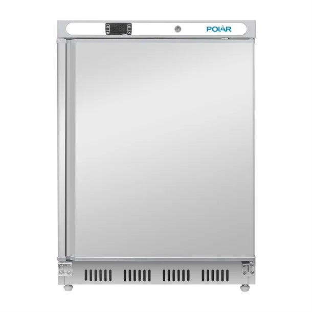 Polar C-Series 1 Solid Door Stainless Steel Under Counter Fridge 150L - PC002-A