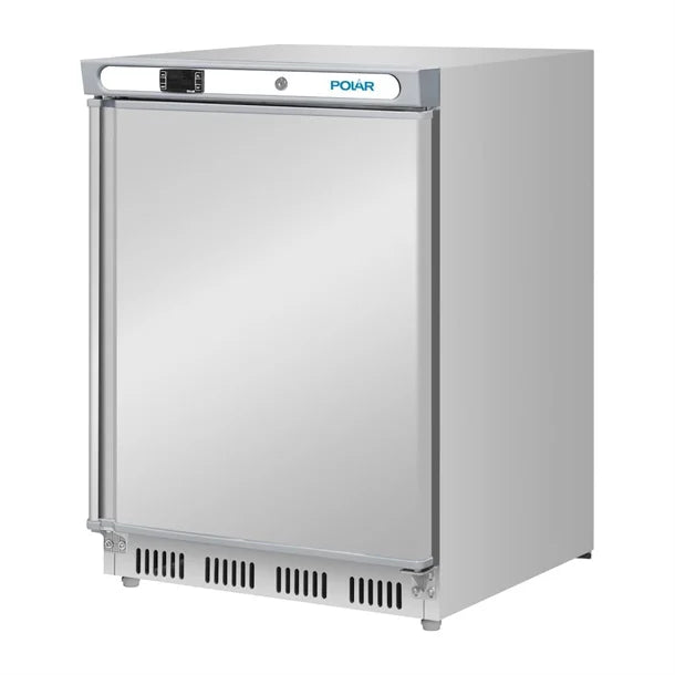 Polar C-Series 1 Solid Door Stainless Steel Under Counter Fridge 150L - PC002-A