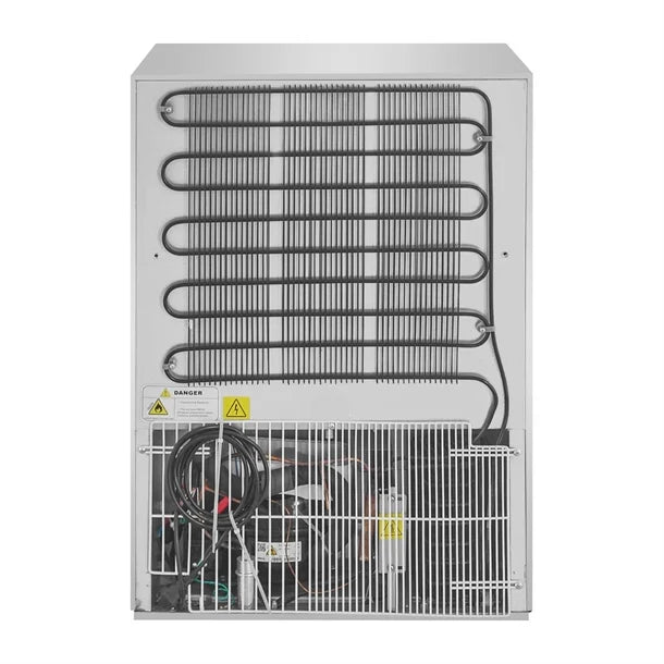 Polar C-Series 1 Solid Door Stainless Steel Under Counter Fridge 150L - PC002-A