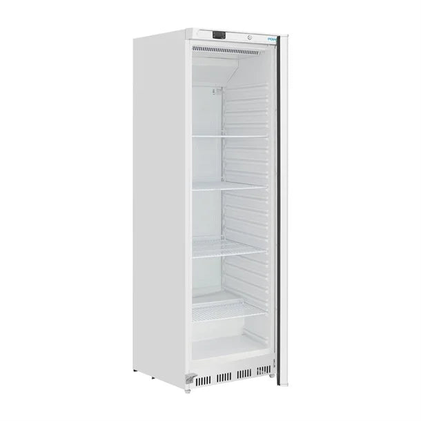 Polar C-Series 1 Solid Door Upright Fridge 400L White - PC003-A