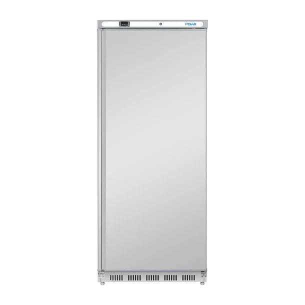 Polar C-Series 1 Solid Door Upright Fridge 600L Stainless Steel - PC006-A