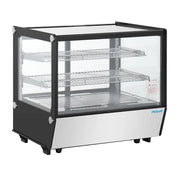 Polar G-Series Counter Display Merchandiser Square Glass - 120L - PG003-A