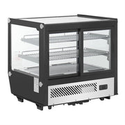 Polar G-Series Counter Display Merchandiser Square Glass - 120L - PG003-A