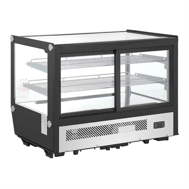 Polar G-Series Counter Display Merchandiser Square Glass - 160L - PG004-A