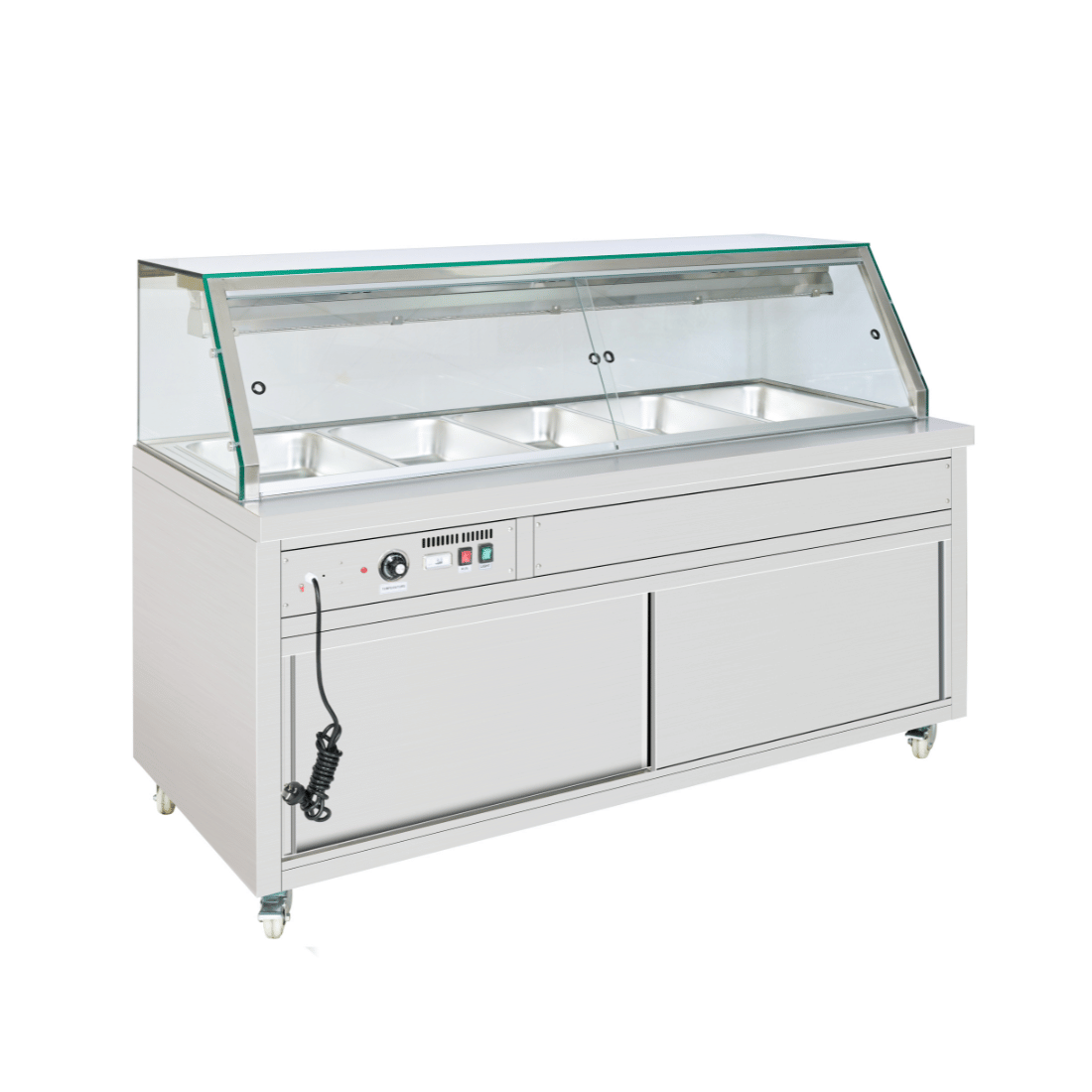 Thermaster Wet & Dry Bain Marie Display 5x1/1 GN Pans - PG180FE-XG
