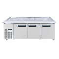 Thermaster 3 Door Cold Bench Salad Station 6x1/1 GN Pans - PG210FA-XB