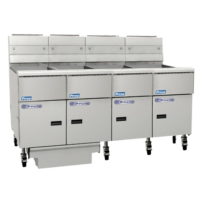Pitco Gas Deep Fryer - SSH55-4/FD