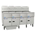 Pitco Gas Deep Fryer - SSH55-4/FD