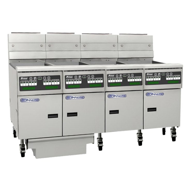 Pitco Gas Deep Fryer - SSH55C-4/FD