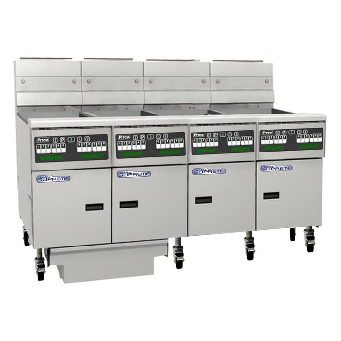 Pitco Gas Deep Fryer - SSH55C-4/FD