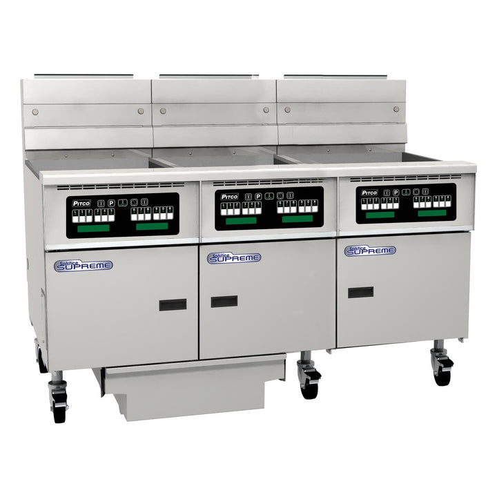 Pitco Gas Deep Fryer - SSH75C-3/FD