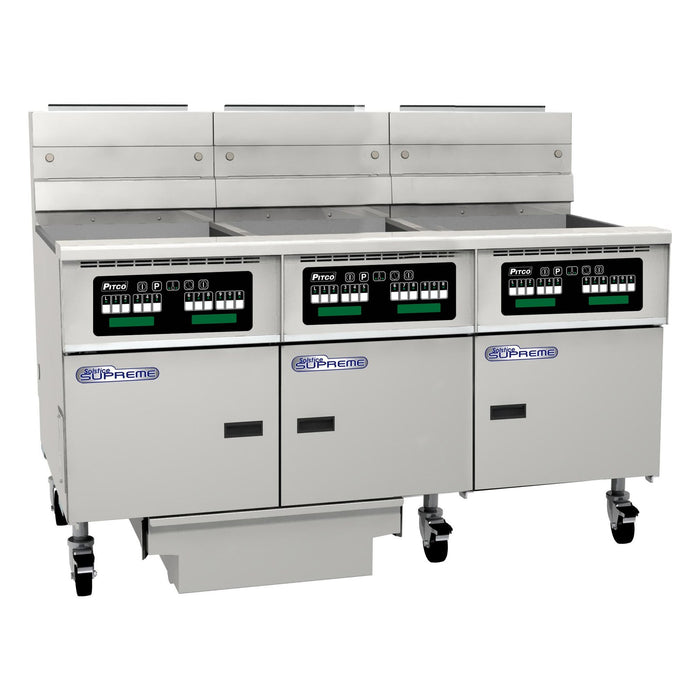 Pitco Gas Deep Fryer - SSH75C-3/FD