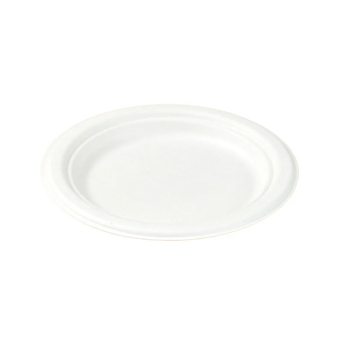 PakMax 7" Sugarcane Round Plate，Ø175*15.8mm - PL-R7