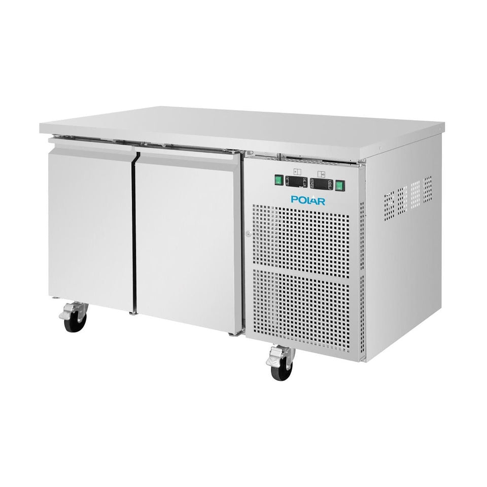 Polar U-Series Double Door Counter Fridge/Freezer - UA086-A