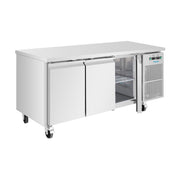 Polar U-Series Three Door Counter Fridge/Freezer - UA087-A