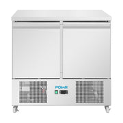 Polar U-Series Two Door Ventilated Counter Fridge - UA089-A