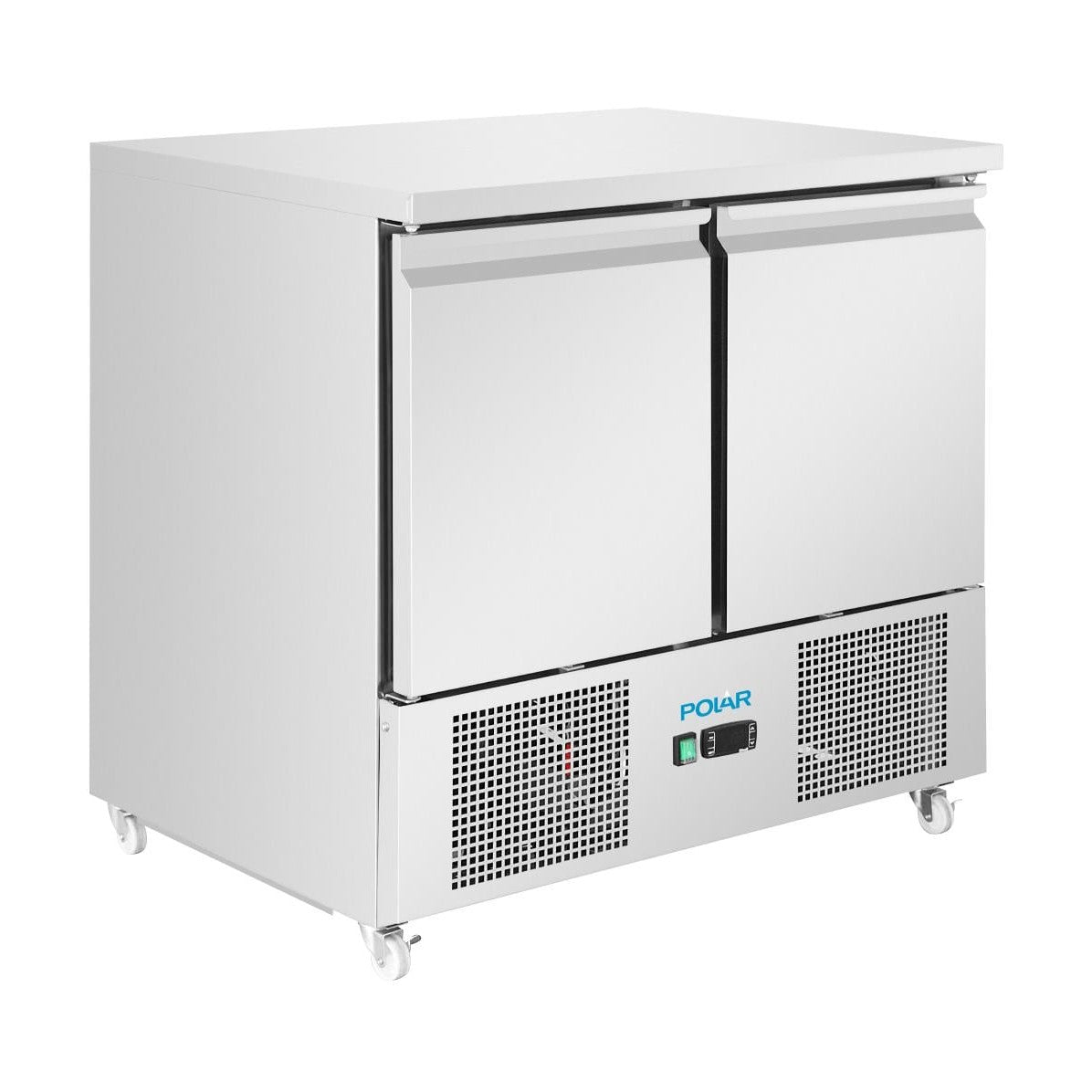 Polar U-Series Two Door Ventilated Counter Fridge - UA089-A
