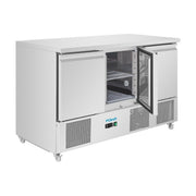 Polar U-Series Ventilated Three Door Counter Fridge - UA090-A