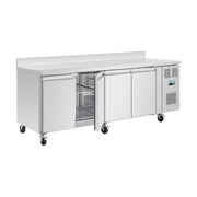 Polar U-Series Four Door Counter Fridge with Upstand - UA095-A